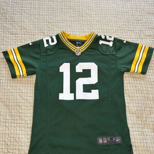 Green Bay Packers Aaron Rodgers #12 Jersey — Kids Medium (10/12)